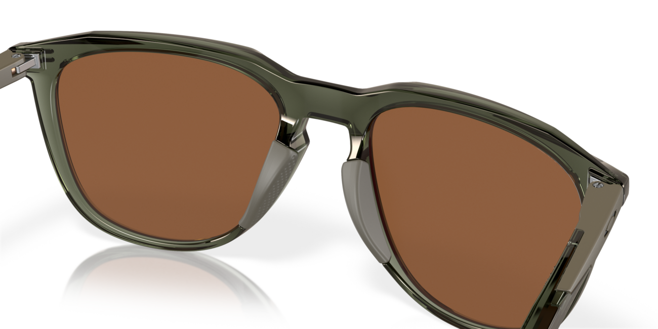 Oakley Thurso Sonnenbrille mit Rahmen Olive Ink und mit Dias Prizm Tungsten Polarized 54