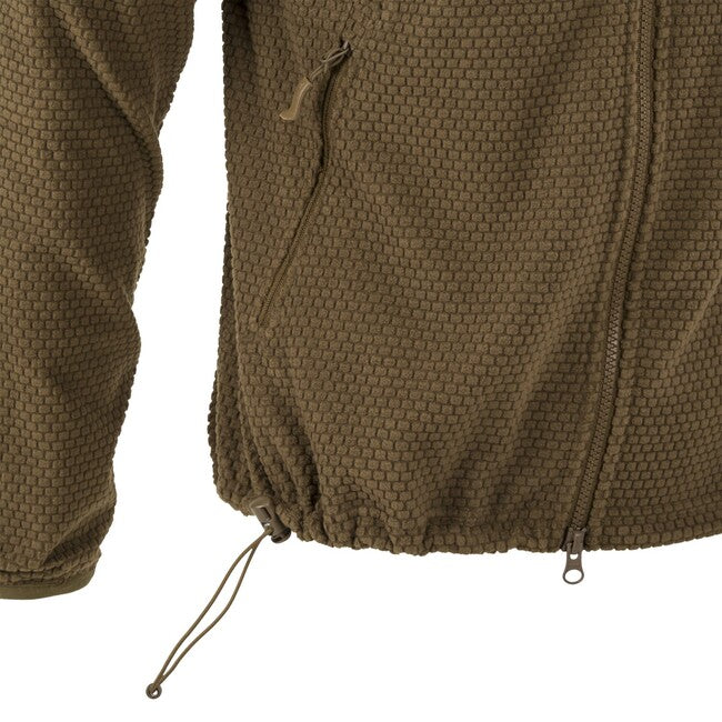 Helikon-Tex Alpha hoodie - Grid Fleece - Shadow Grey