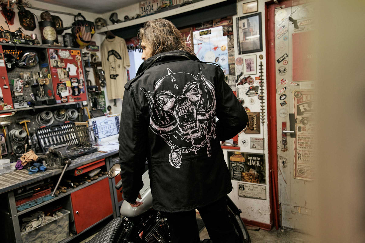 Brandit Motörhead M65 Classic bunda, čierna