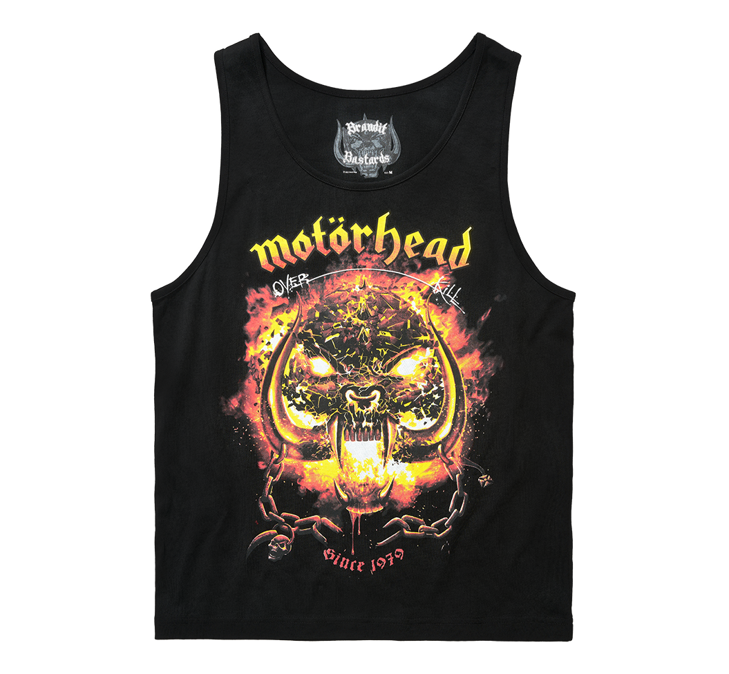 Brandit Motörhead tielko Overkill, čierna