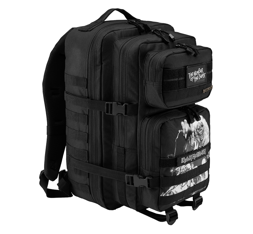 Brandit Iron Maiden US Cooper batoh Eddy Glow 40L, čierna