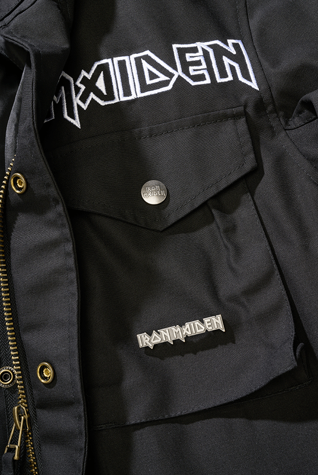 Brandit Iron Maiden M65 bunda, čierna