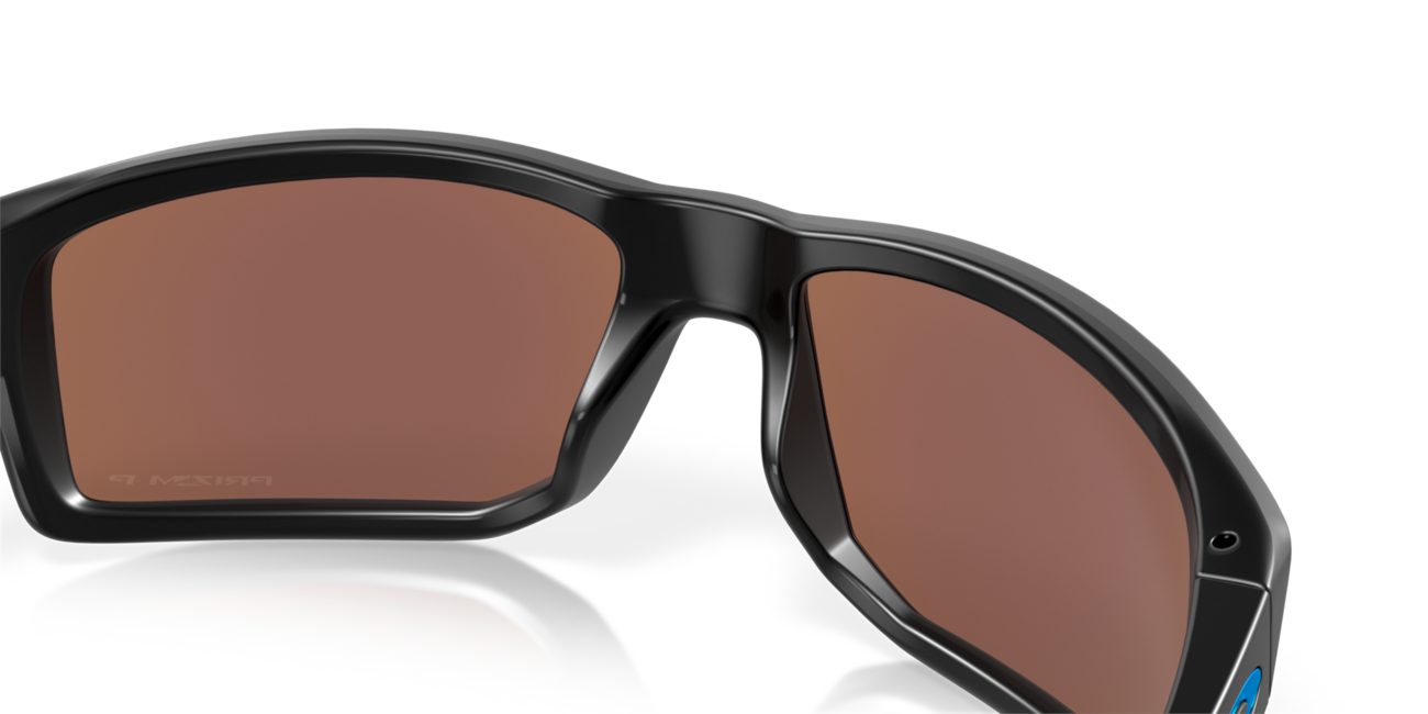 Oakley GIBSTON Sonnenbrille mit Rahmen Matte Black und mit Dias Prizm Deep Water Polar 61