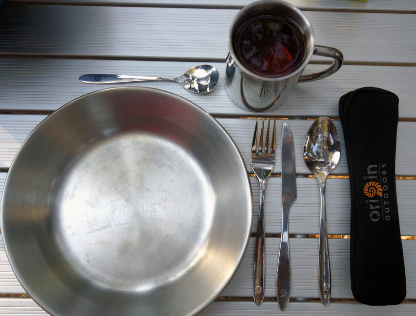 Origin Outdoors Biwak Abendessen Besteck Set