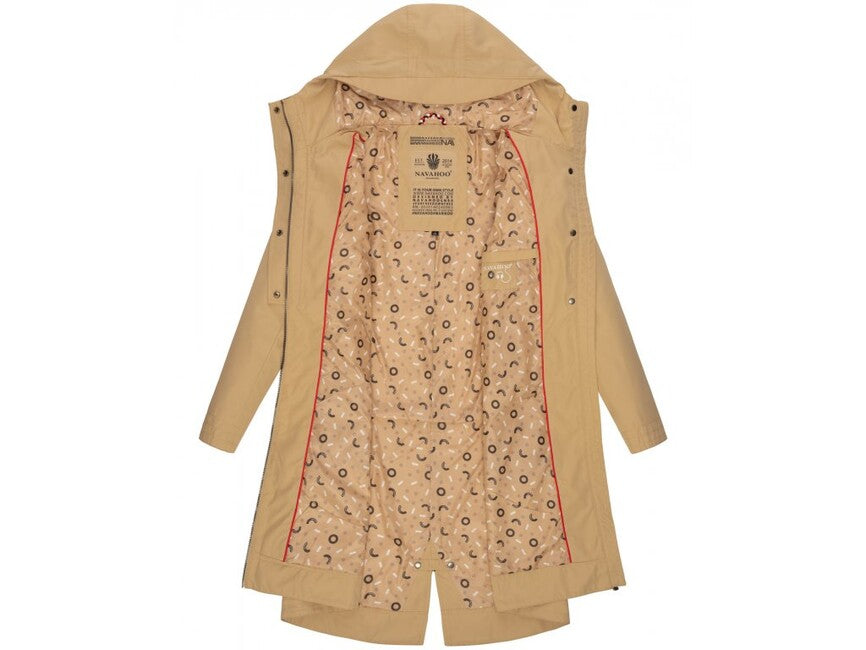 Navahoo Josinaa damen Übergangsjacke, Beige