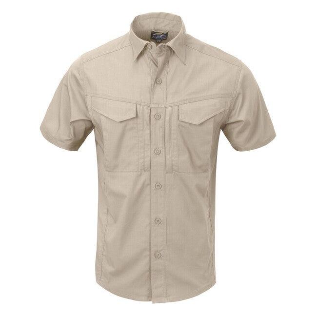 Helikon-Tex Defender Mk2 hemd mit kurzen Ärmeln - PolyCotton Ripstop - beige