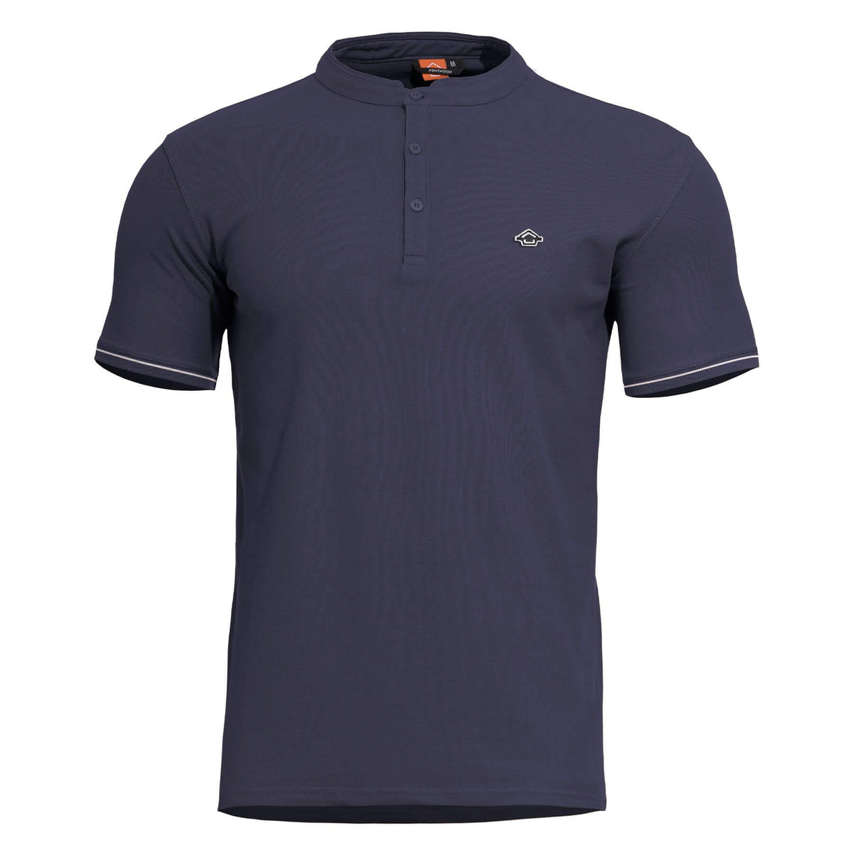 Pentagon Levantes Henley Stripes majica, mornarsko modra