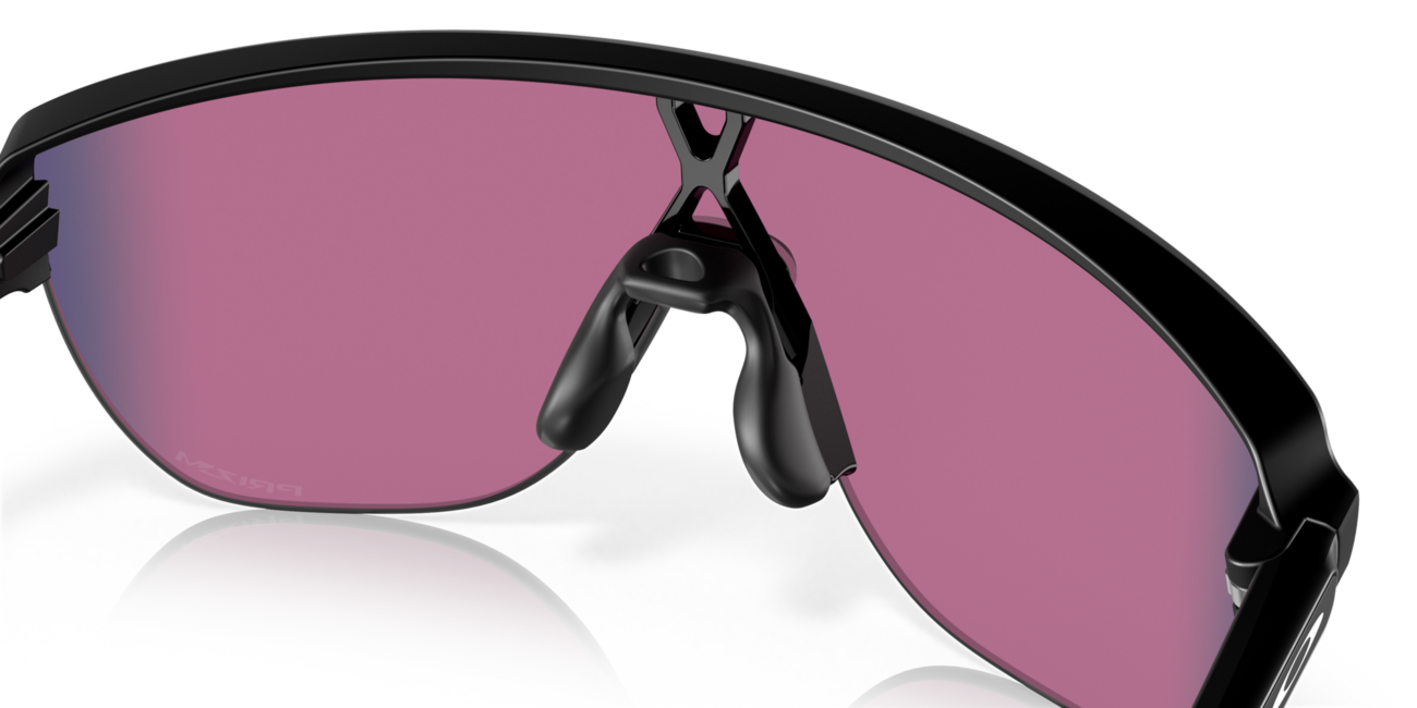 Oakley Corridor sonnenbrille mit rahmen matte black und mit dias prizm road 42