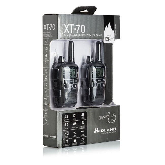 Midland XT70 pmr-sender - 2 Stück