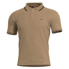 Pentagon Aniketos polo majica, tan brown