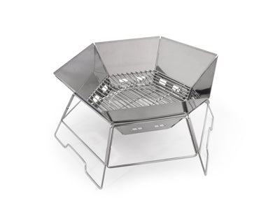 Origin Outdoors Hexagon-Grill und Kamin