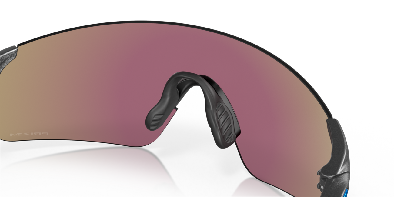 Oakley EVZERO BLADES mit Rahmen Steel und mit Dias Prizm Sapphire