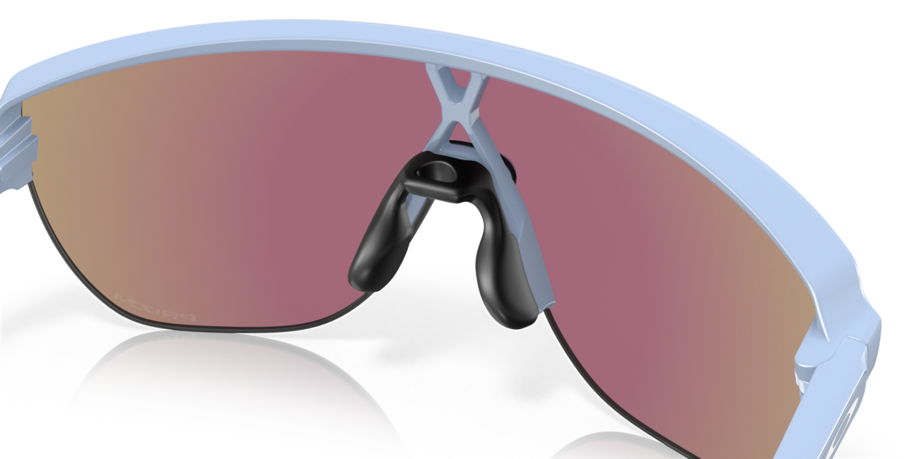 Oakley CORRIDOR Sonnenbrille mit Rahmen matte stonewash und mit dias prizm sapphire 42
