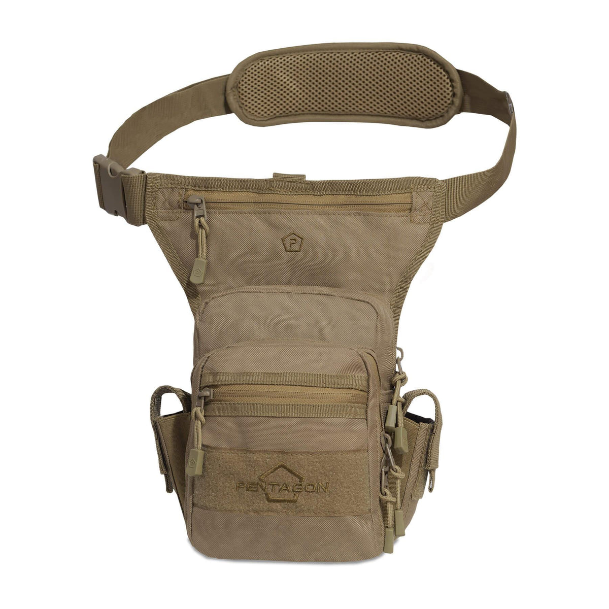 Pentagon Oberschenkel- Tasche zum verdeckten Tragen MAX-S, coyote