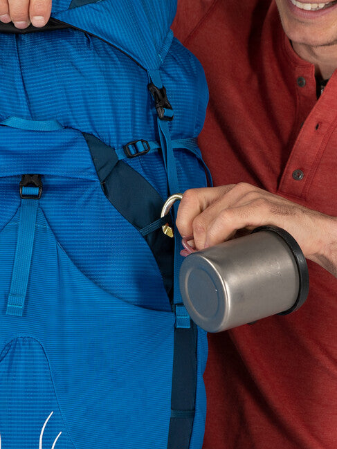 OSPREY EXOS 58, blue ribbon
