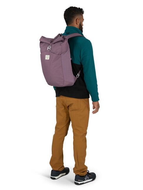 OSPREY Arcane Roll Top Pack, purple dusk heather