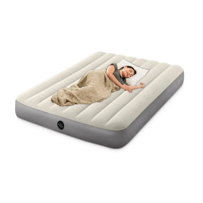 Intex Dura-Beam Single-High Air Bed, Full
