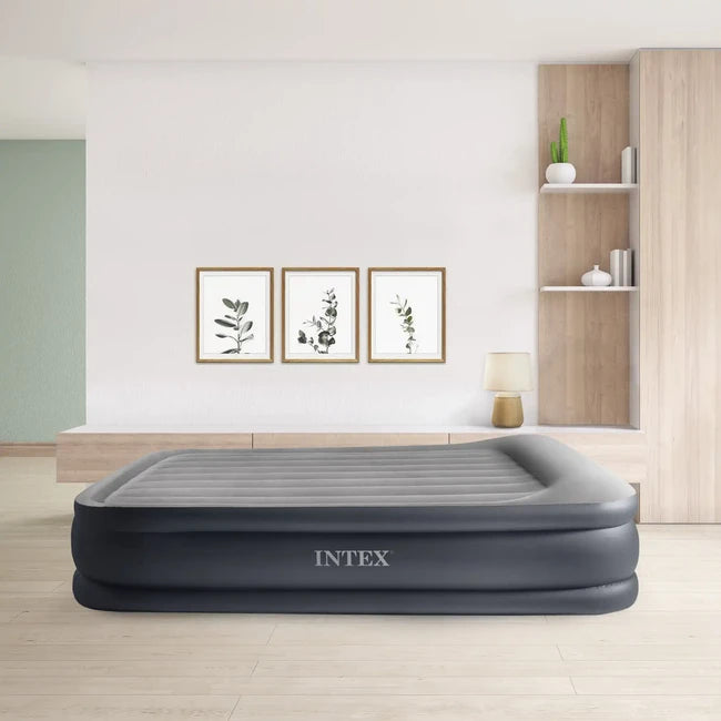 InTex Queen Deluxe Pillow Rest aufblasbares Bett