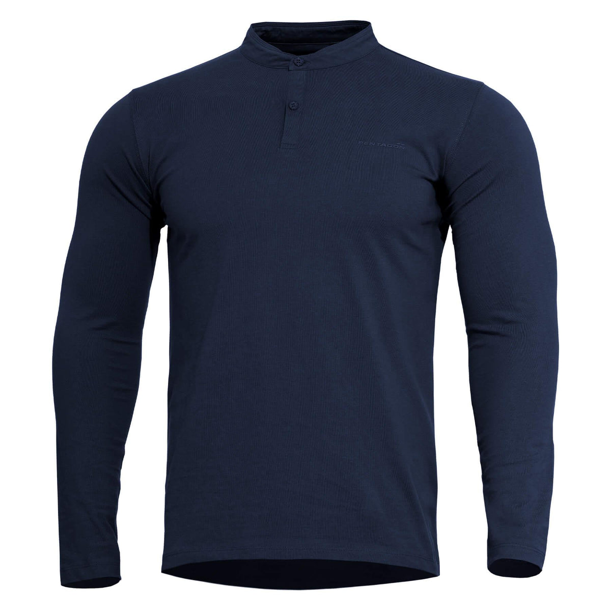 Pentagon lang T-Shirt na Knöpfe Romeo 2.0, midnight blue