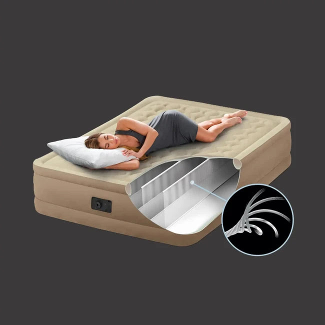 InTex Queen Ultra Plüsch aufblasbares Bett