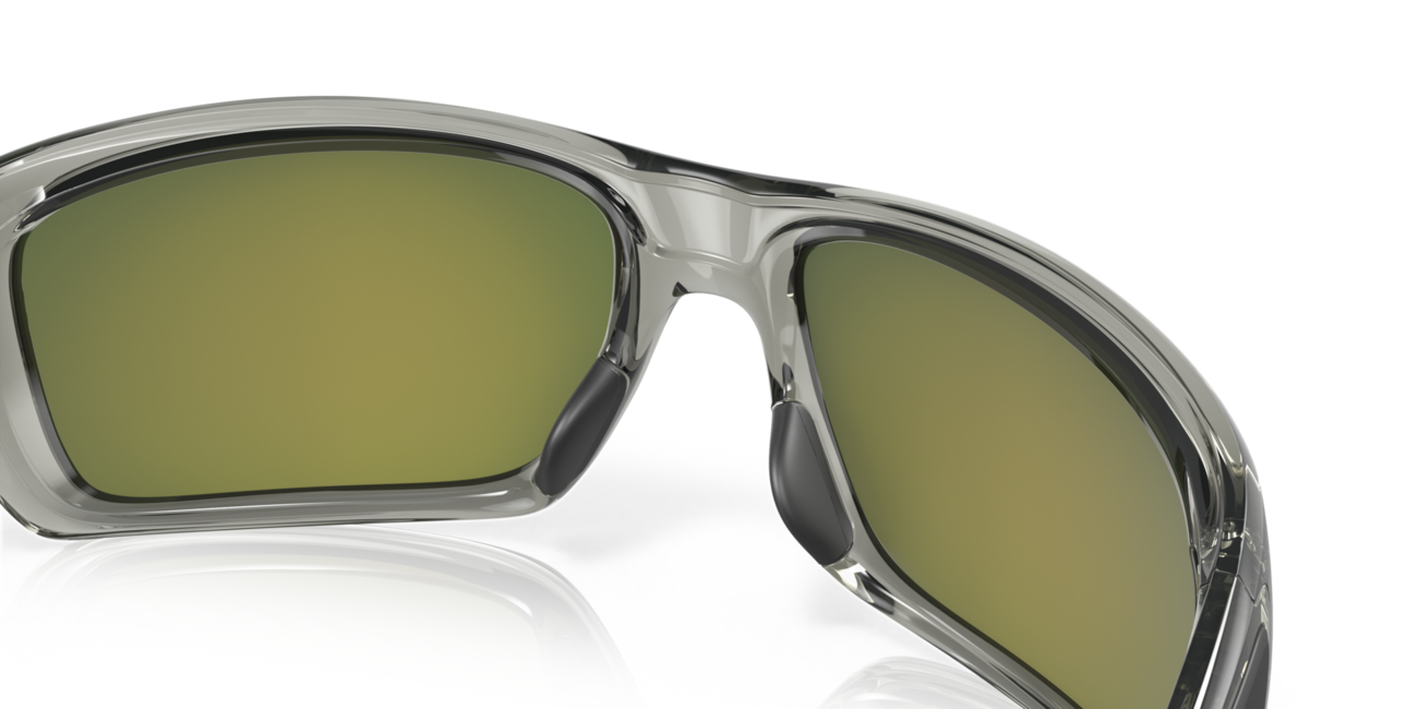 Oakley TURBINE Sonnenbrille mit Rahmen Grey Ink und mit Dias Prizm Ruby Polarized 65