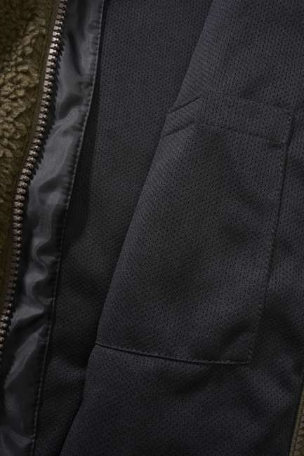 Brandit Teddy damen-Fleecejacke, oliv