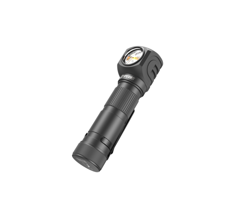 Speras SH18 wiederaufladbare stirnlampe schwarz