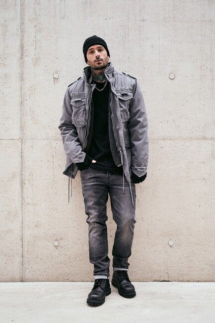 Brandit M65 Giant winterjacke, darkcamo