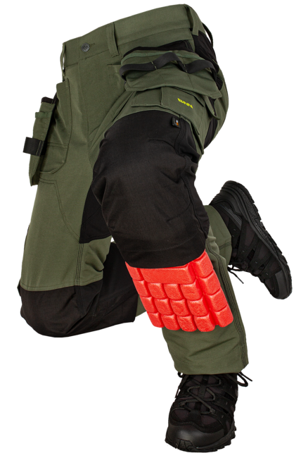 Bennon Erebos Work Pants, Green/Black