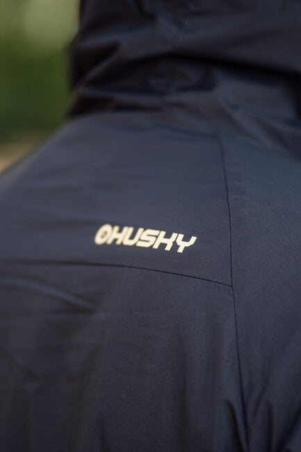 HUSKY Nitri herren gefütterte ultraleichte jacke, schwarz