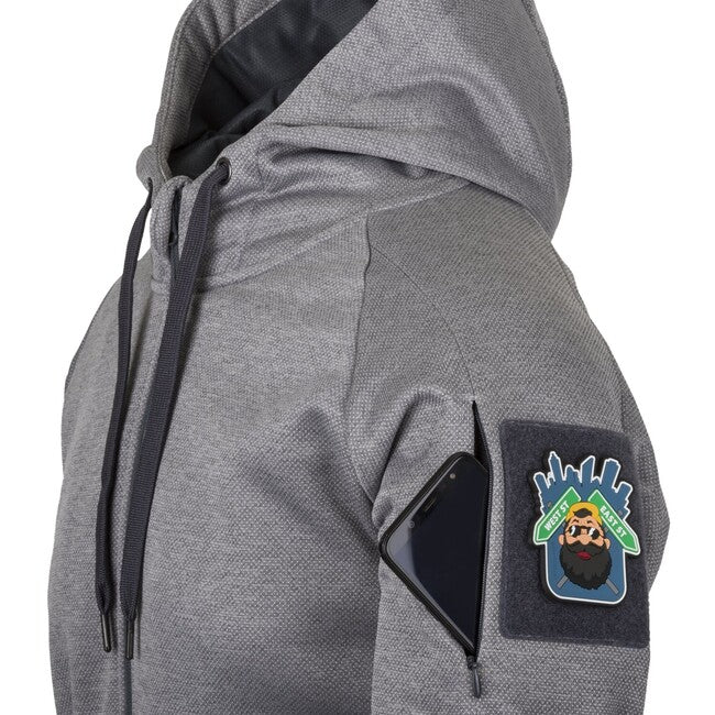 Helikon-Tex URBAN TACTICAL hoodie hoodie (FullZip) - Melange Grey