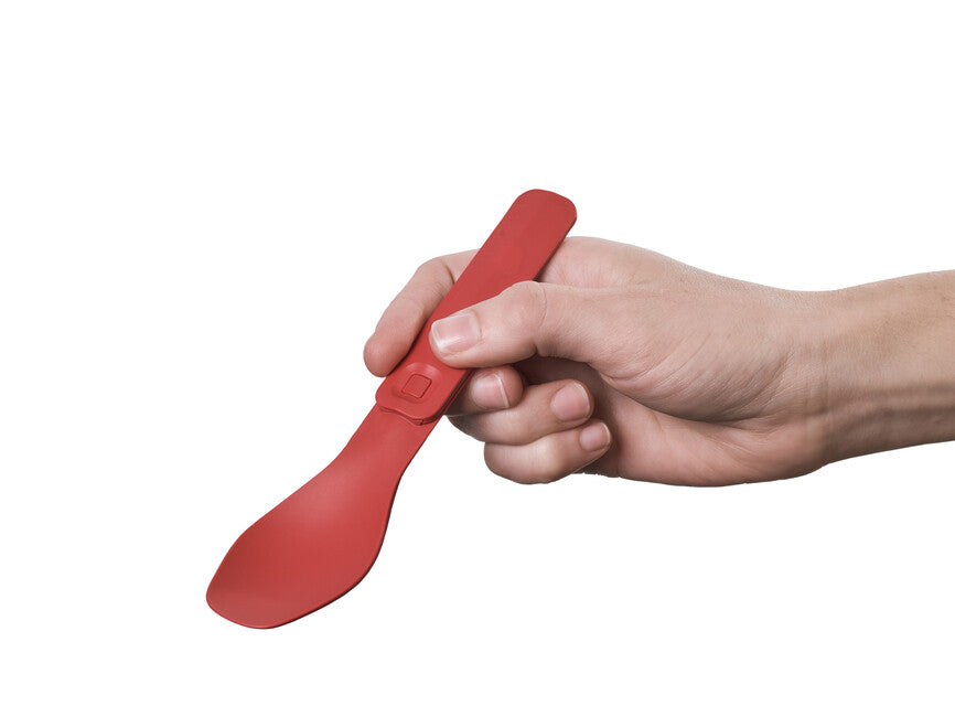 Humangear GoBites CLICK besteck rot
