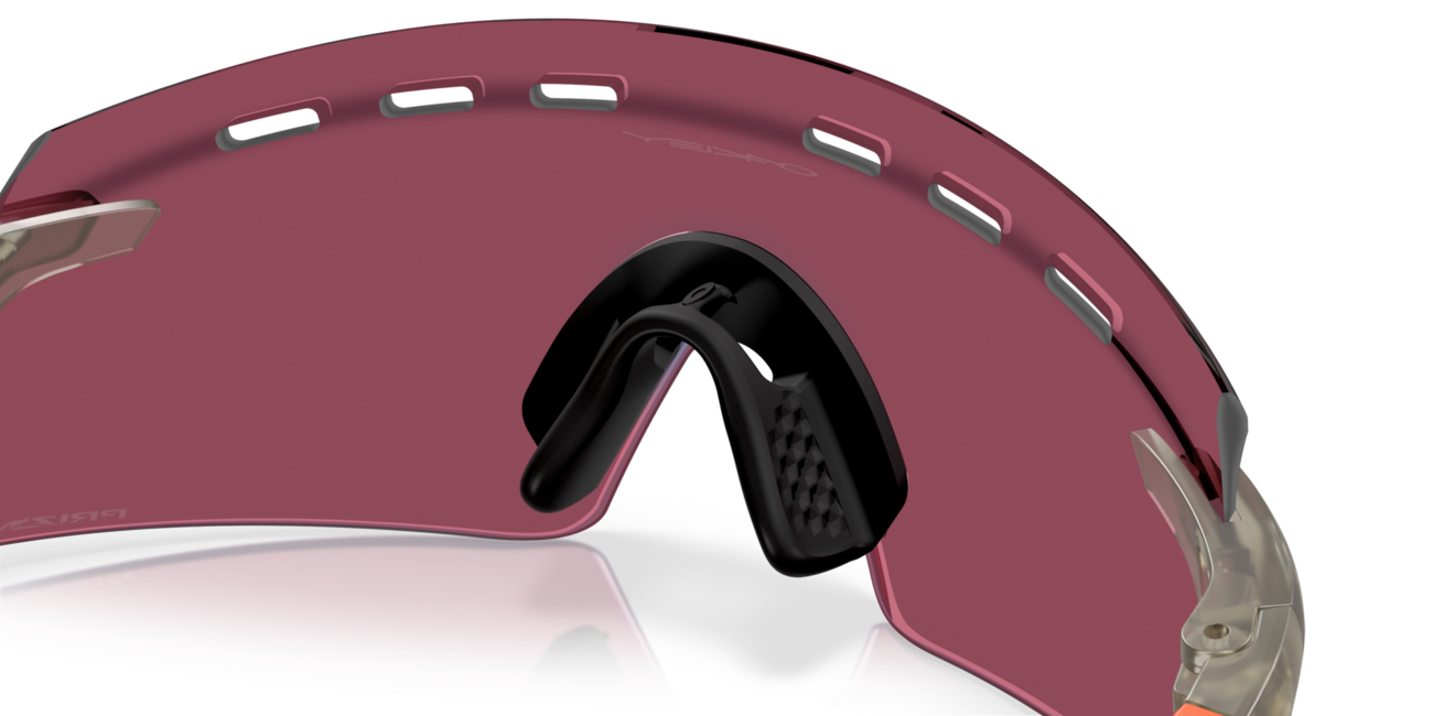 Oakley ENCODER STRIKE VENTED mit Rahmen Matte Grey Ink und mit Dias Prizm Road 39, Metal