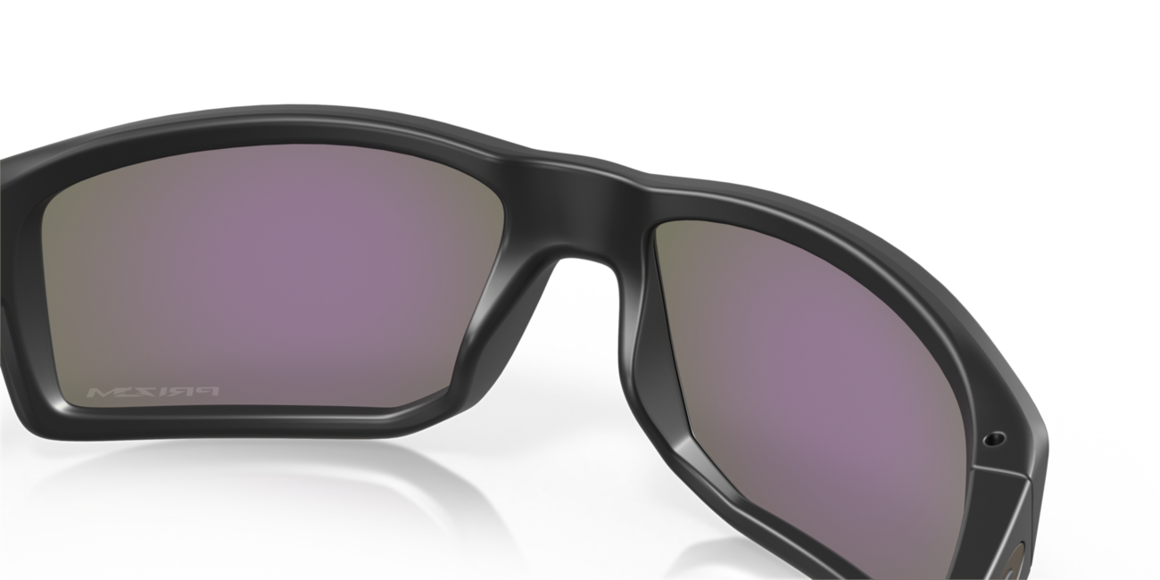 Oakley GIBSTON Sonnenbrille mit Rahmen Matte Black und mit Dias Prizm Jade 61