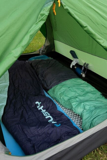 HUSKY Dinis daunenschlafsack -10, blau/menthol