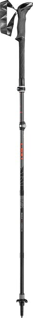 LEKI Makalu FX Carbon AS trekkingstöcke, 110 - 130 cm, hellanthrazit-hellrot-schwarz
