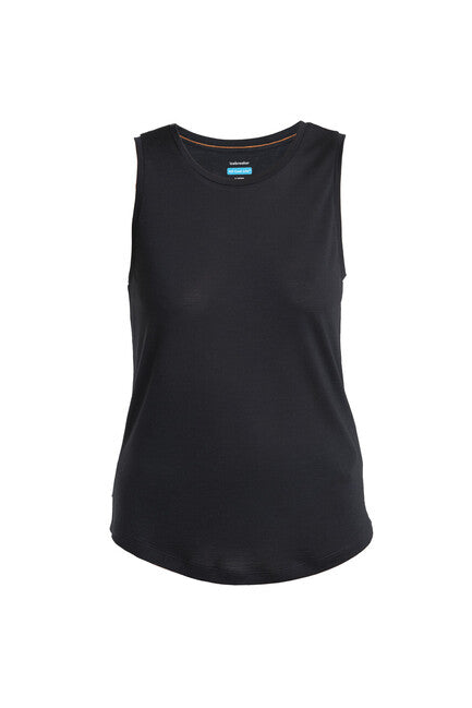 Icebreaker Cool Lite Sphere III damen merino tank top 125, schwarz