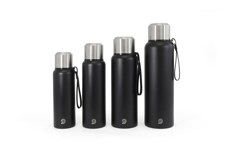 Origin Outdoors PureSteel Vakuum Thermoskanne 0,75 l schwarz
