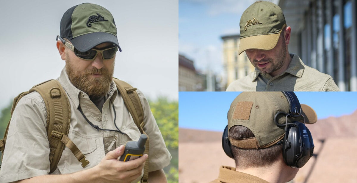 Helikon-Tex Cap s logom, oliva-schwarz