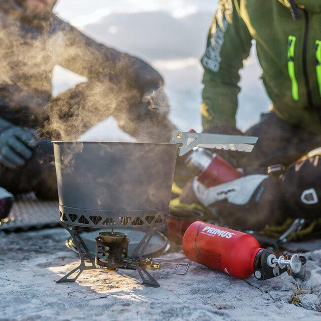 PRIMUS OmniLite Ti Kocher mit Brennstoffflasche und Koffer
