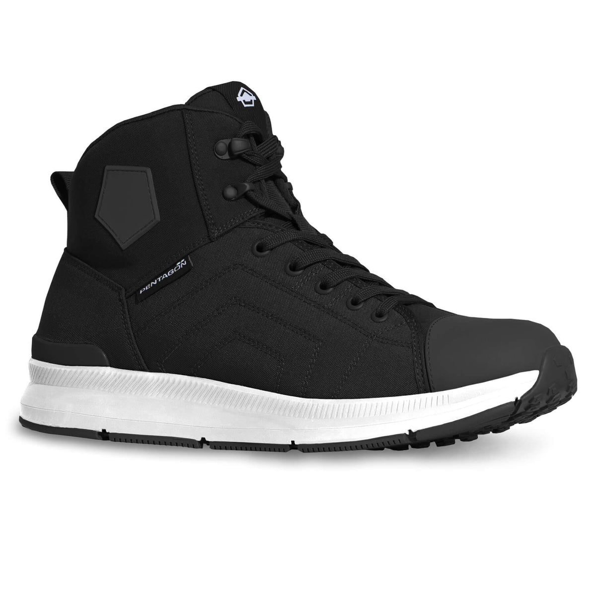 Pentagon hohe Sneaker Hybrid 2.0. STR, schwarz