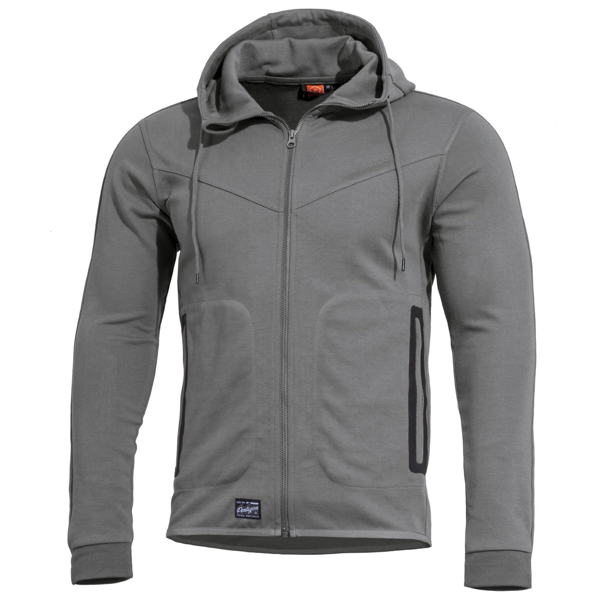 Pentagon Pentathlon 20 ανδρικό φούτερ με κουκούλα, Wolf Grey