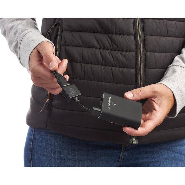 Therm-ic damen-Wärmeweste schwarz
