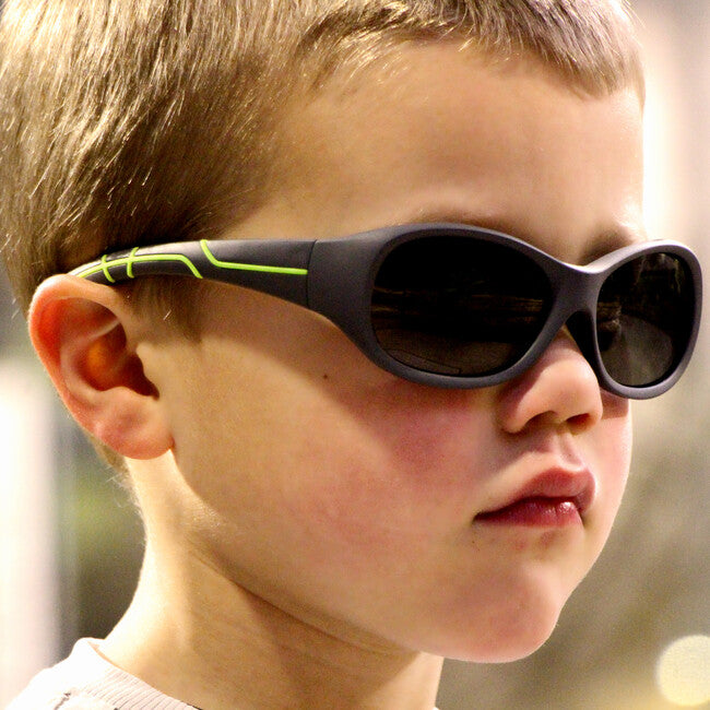 ActiveSol Kids @school sports Kinder- Polarisations- Sonnenbrille grau/grün