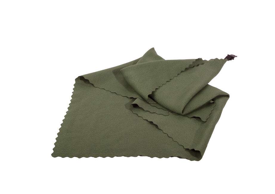 BasicNature Mini Towel Ultrafeines Mikrofaser-Reisehandtuch S oliv