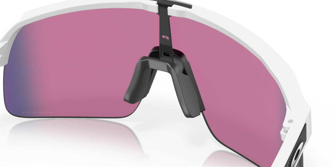 Oakley SUTRO LITE Sonnenbrille mit Rahmen Matte White und mit Dias Prizm Road