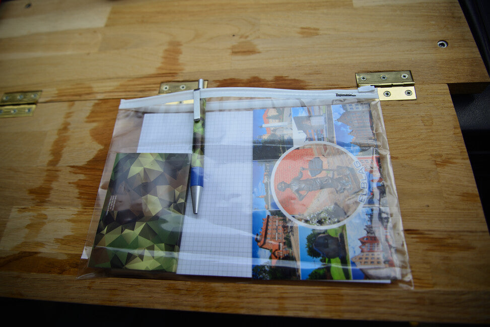 BasicNature Zippered Pouch Set mit 6 Teilen