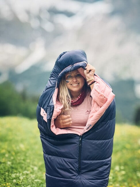 HUSKY Anapurna Ladies synthetik damen winterschlafsack -28, blau
