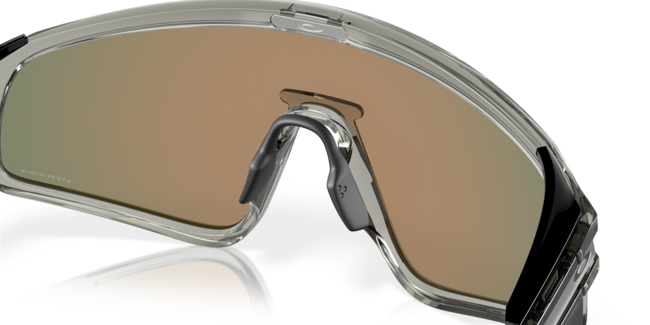 Oakley LATCH PANEL Sonnenbrille mit Rahmen Grey Ink und mit Dias Prizm Ruby 35