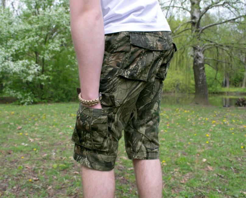 Loshan Leafy Shorts, Real Tree Dark